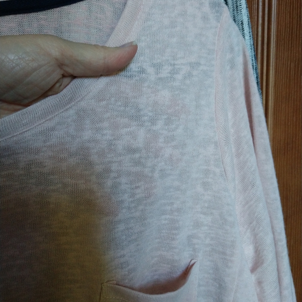 Sweaters shark bite Aline black pink stripe 1X - Picture 7 of 8